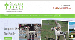 Desktop Screenshot of calypsodanes.com